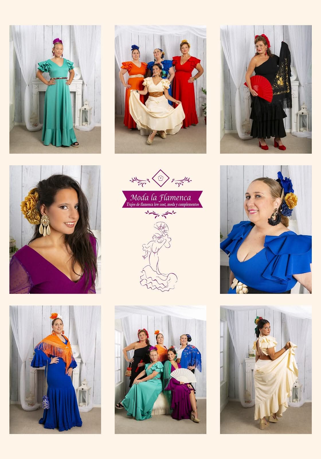 BATAS DE FLAMENCA, BATAS ROCIERAS PARA MUJER