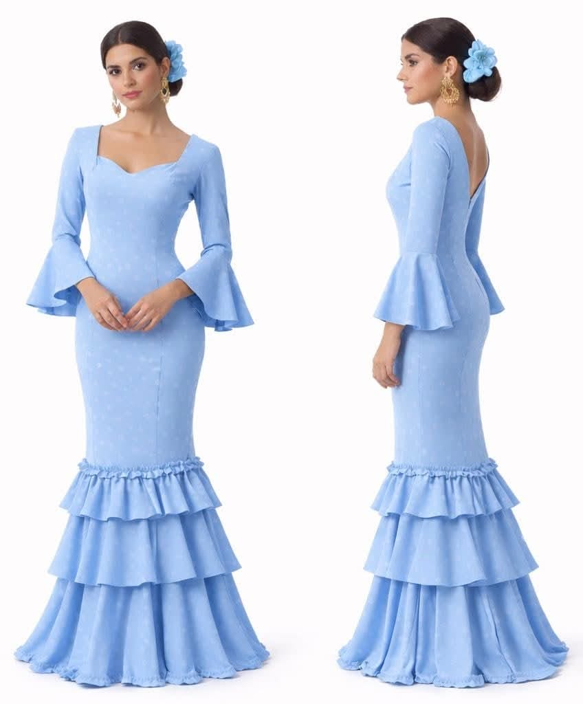 VESTIDO FLAMENCA LUNARES MADRE E HIJA