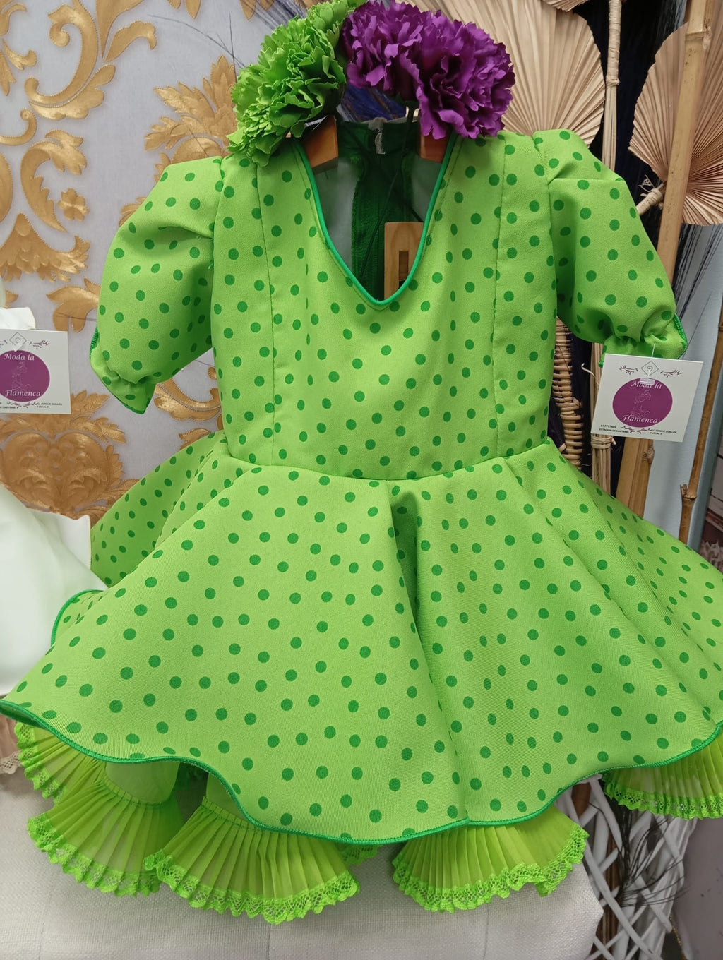 VESTIDO FLAMENCA MODELO ELSA