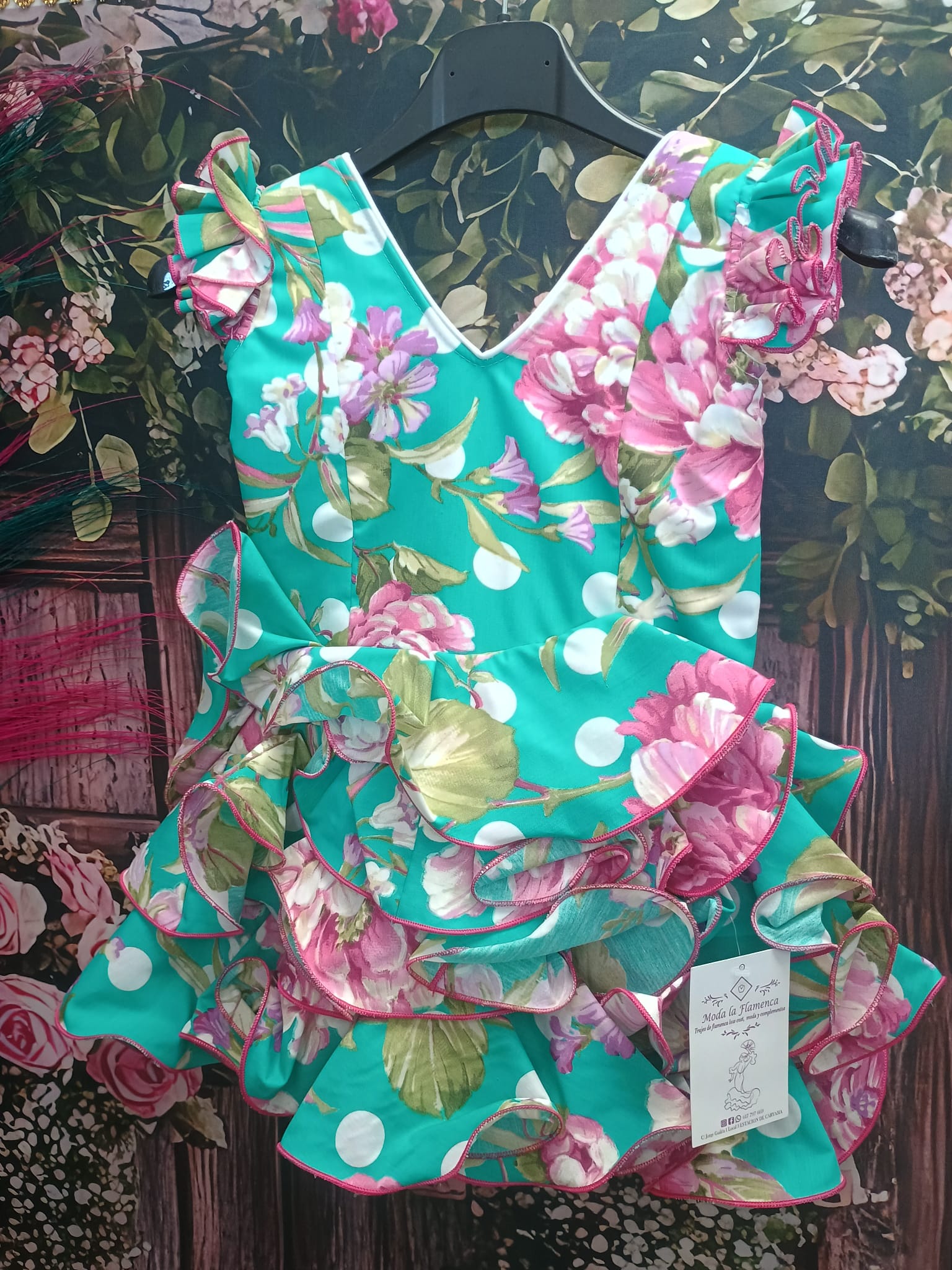 VESTIDO NIÑA MODELO MARISOL TALLA 4