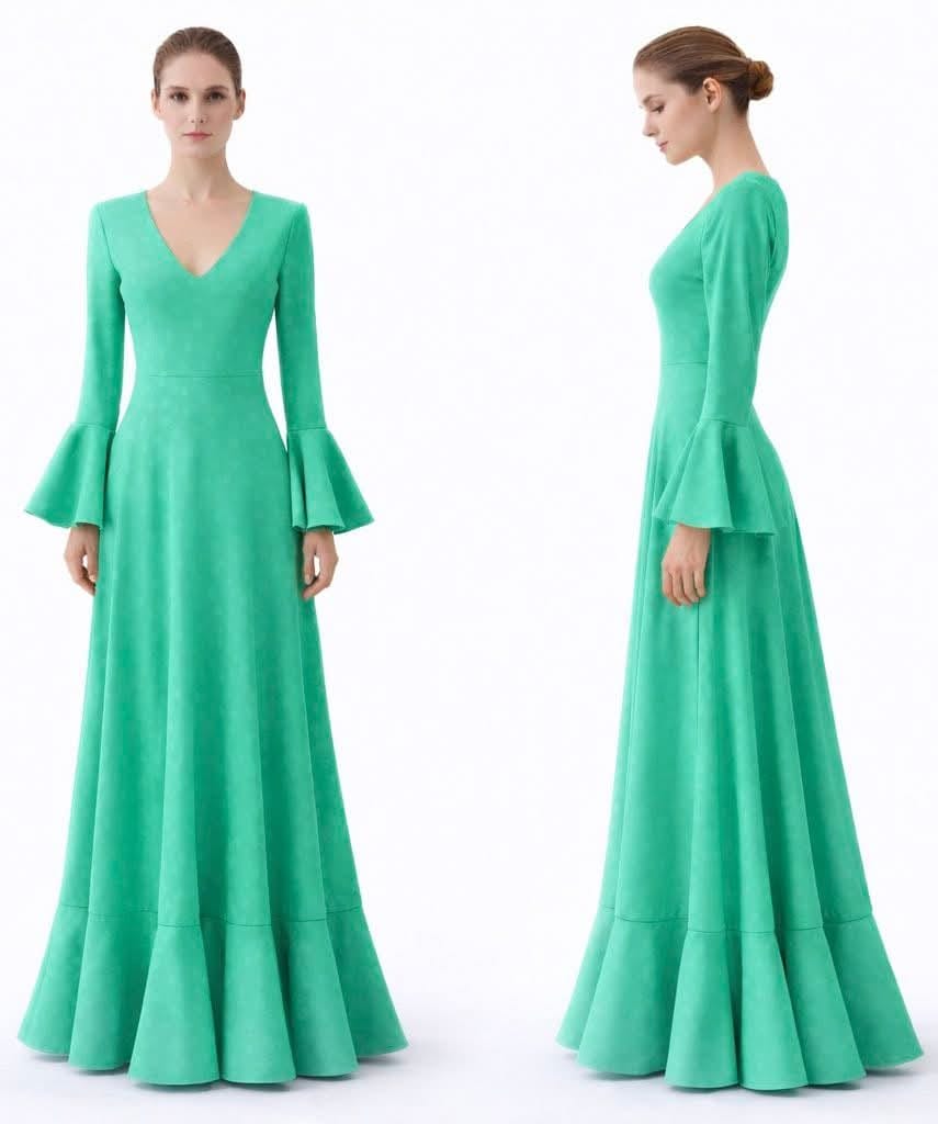 BATA FLAMENCA LUNARES