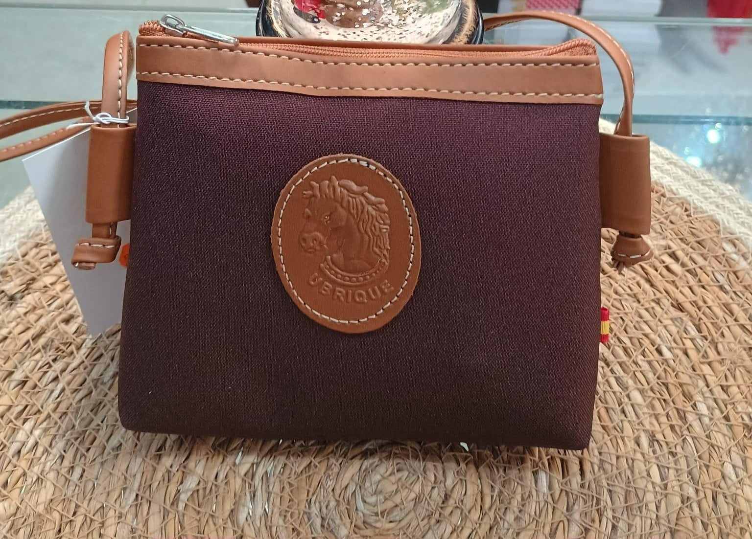 BOLSOS ROMEROS CON CIERRE DE CREMALLERA Y DECORADOS