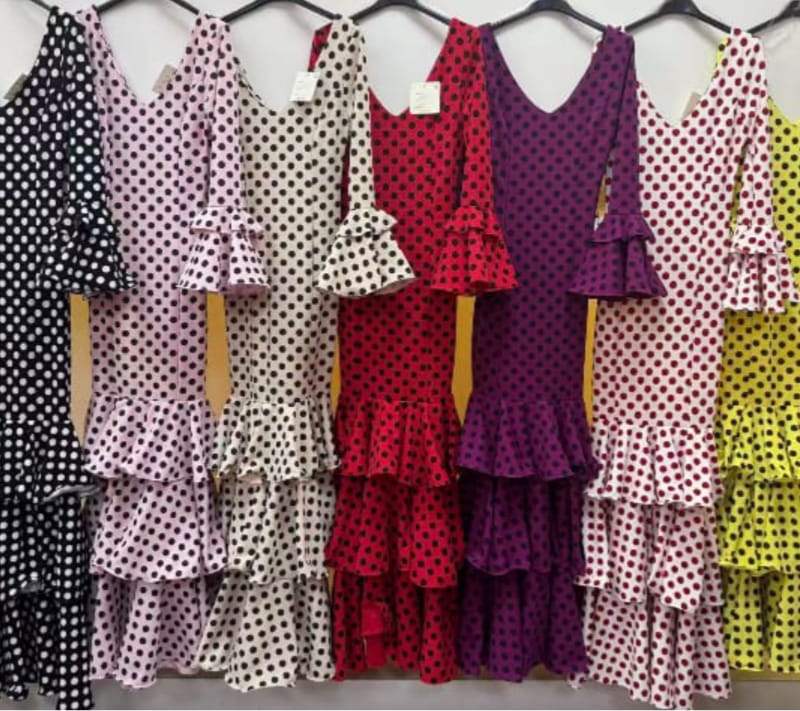 VESTIDO FLAMENCA LUNARES