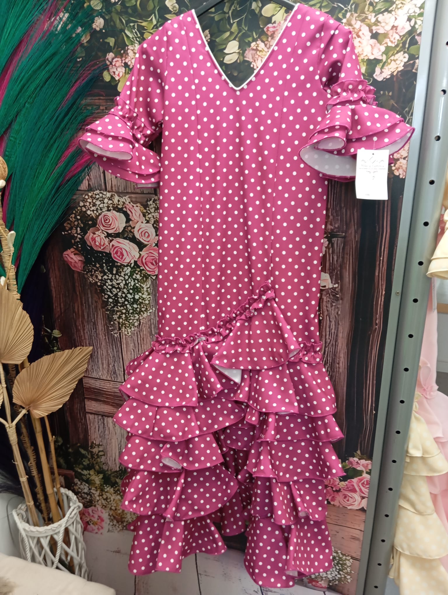 VESTIDO FLAMENCA MODELO ISABEL