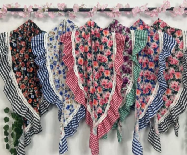 PIQUILLOS DE FLAMENCA ESTAMPADOS VICHY