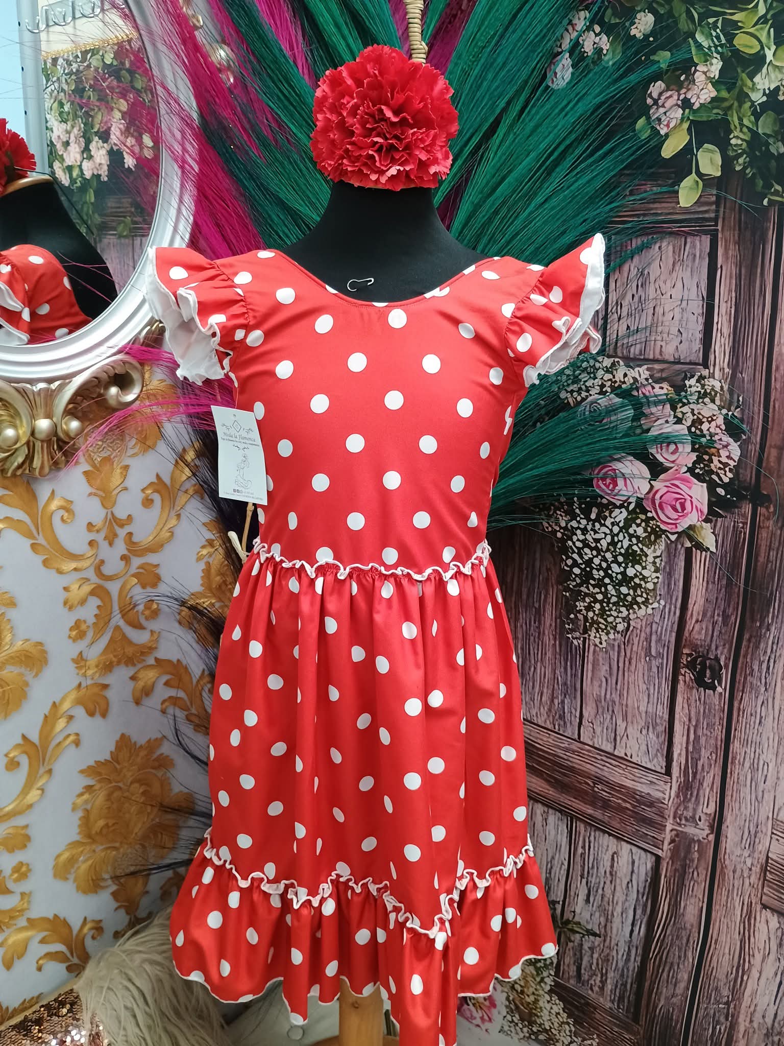 BATA FLAMENCA NIÑA