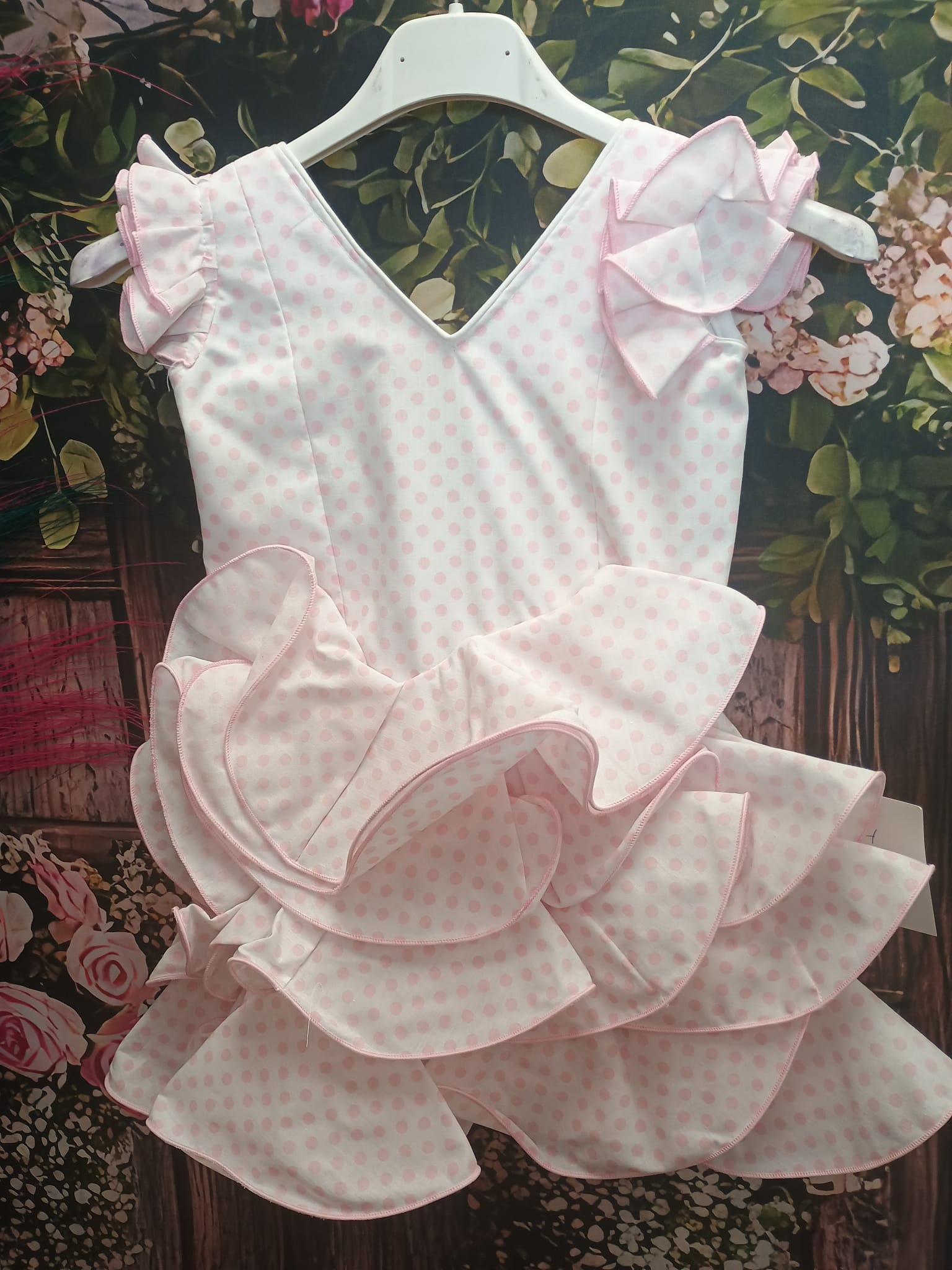 VESTIDO NIÑA MODELO MARISOL TALLA 4