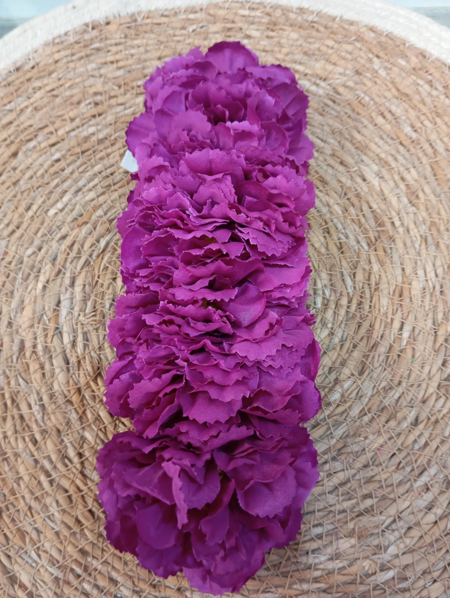 DIADEMAS DE FLORES CON PEINAS