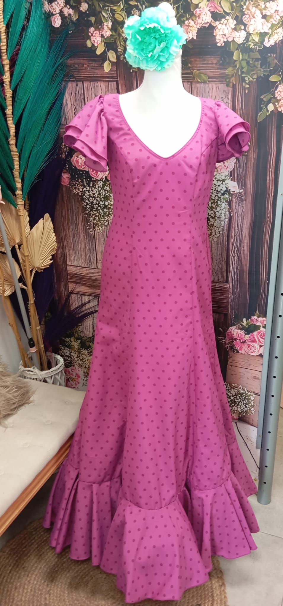 BATA FLAMENCA REINA