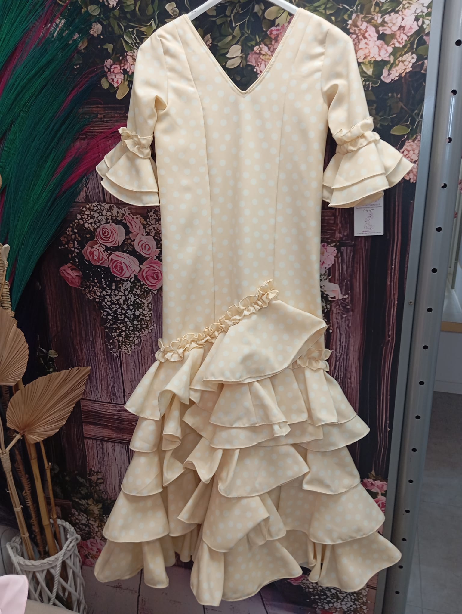 VESTIDO FLAMENCA MODELO ISABEL