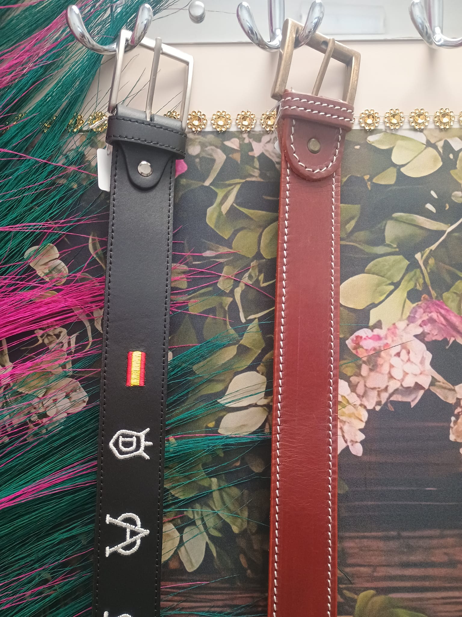 CINTURON DE PIEL ROCIERO