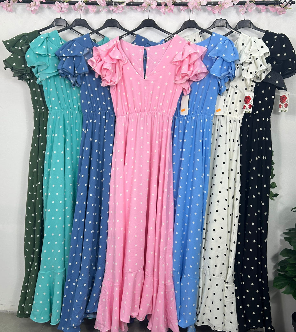 BATA FLAMENCA LUNARES AURORA