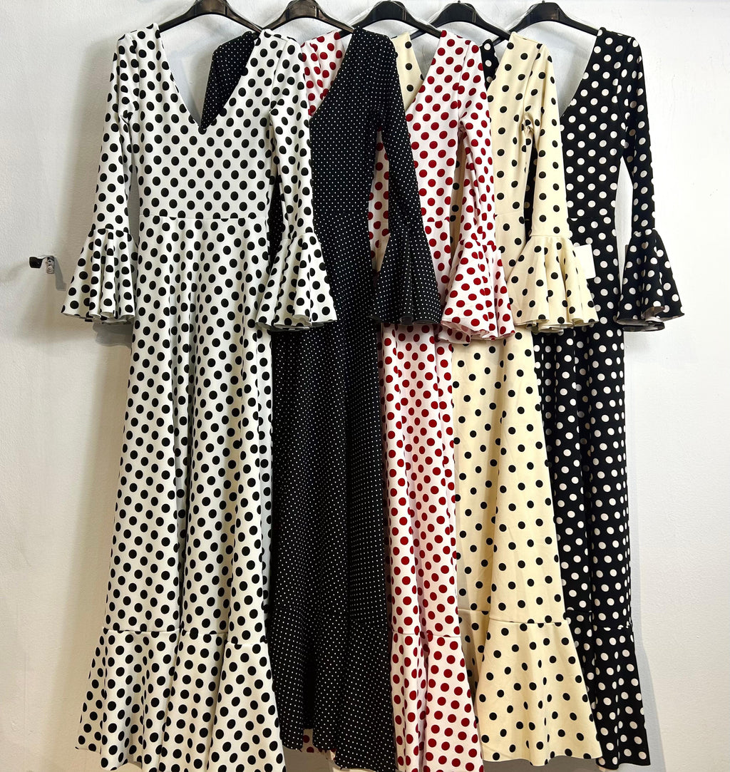BATA FLAMENCA TALLA GRANDE MANGA LARGA