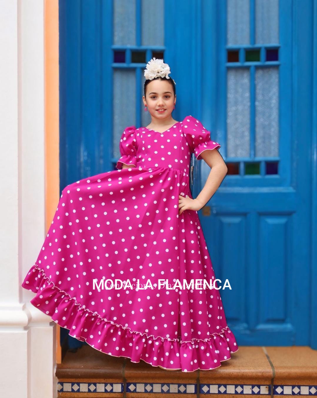 BATA FLAMENCA NIÑA LEIRE