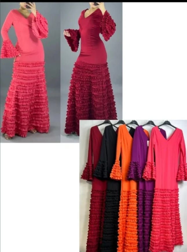 VESTIDO FLAMENCA MODELO LUCIA