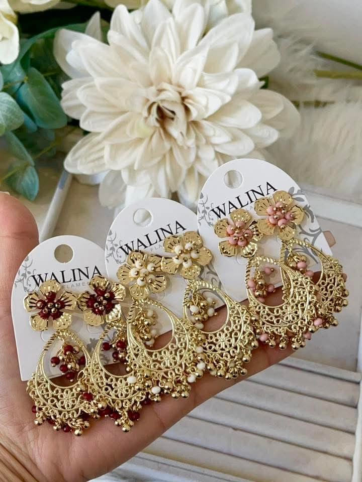 PENDIENTES DE FLAMENCA MODELO FLOR