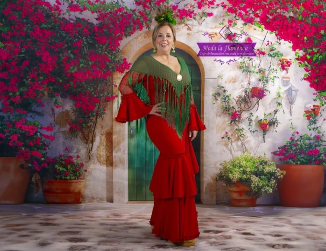 VESTIDO DE FLAMENCA PLUMETI