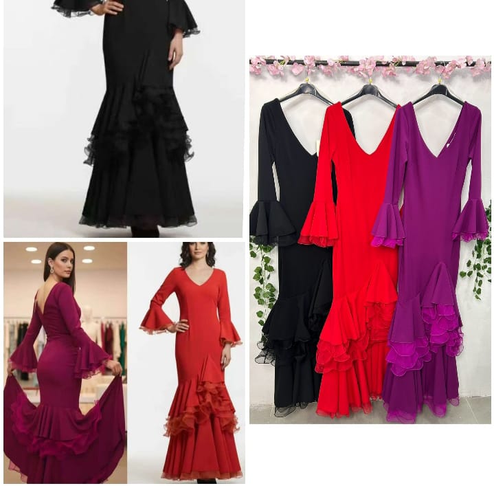 VESTIDO FLAMENCA TULL