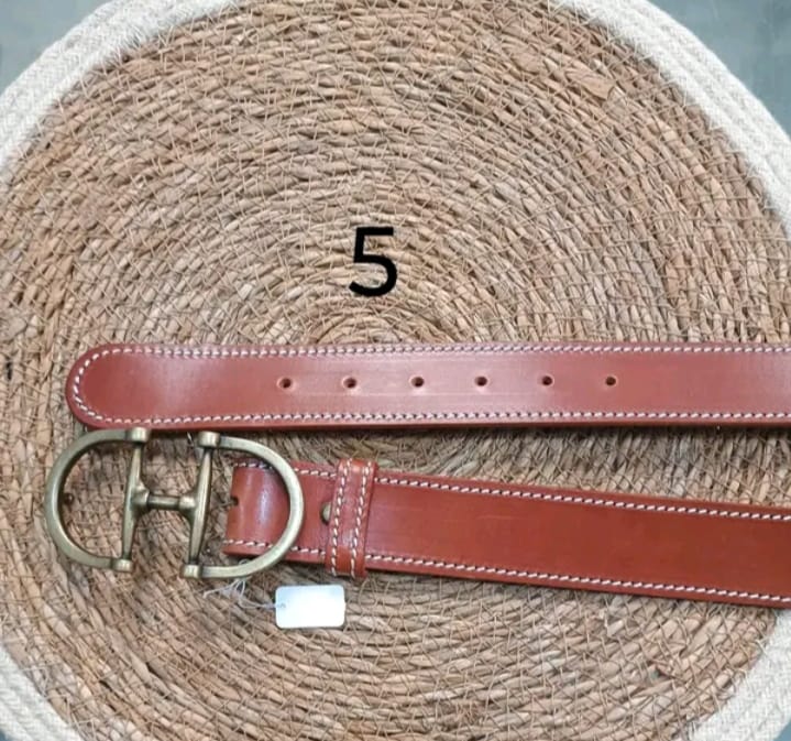 CINTURONES DE PIEL ROCIEROS