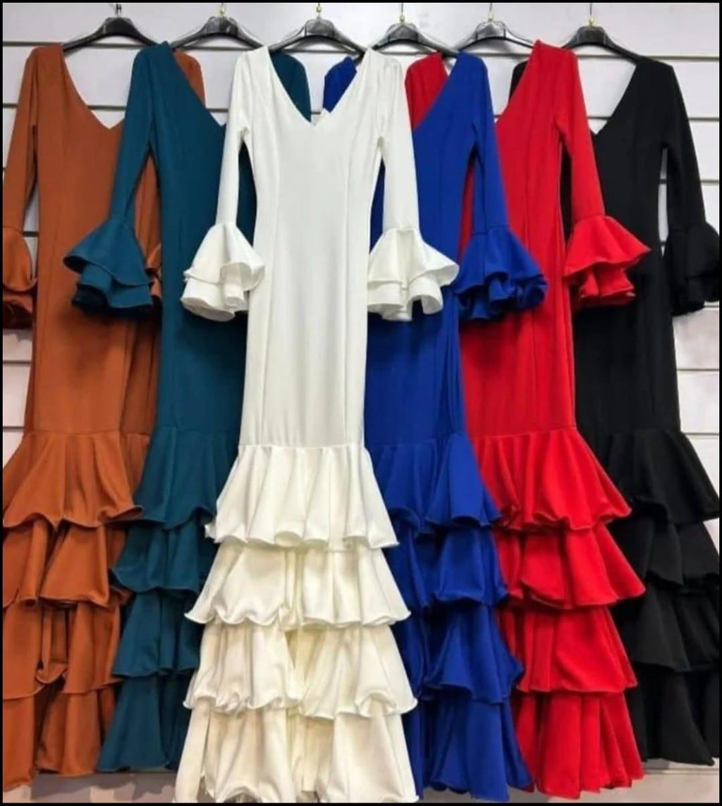 VESTIDO DE FLAMENCA MODELO ANDALUCIA