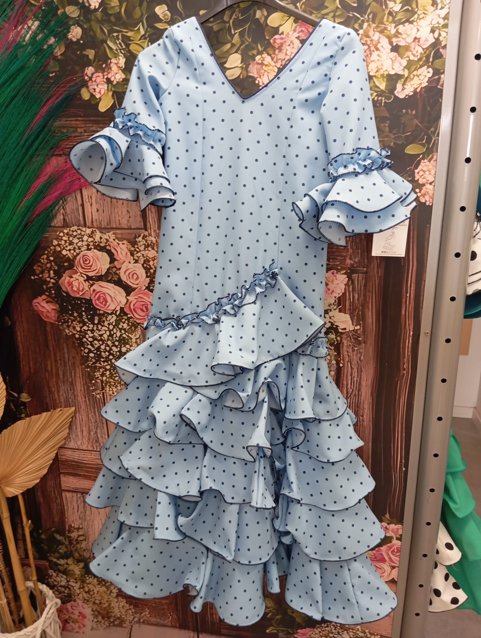 VESTIDO FLAMENCA MODELO ISABEL