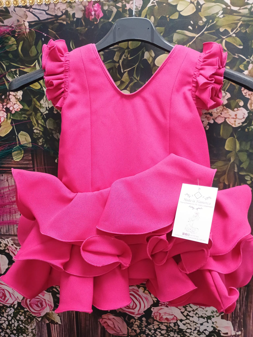 VESTIDO FLAMENCA MODELO MARISOL TALLA 2