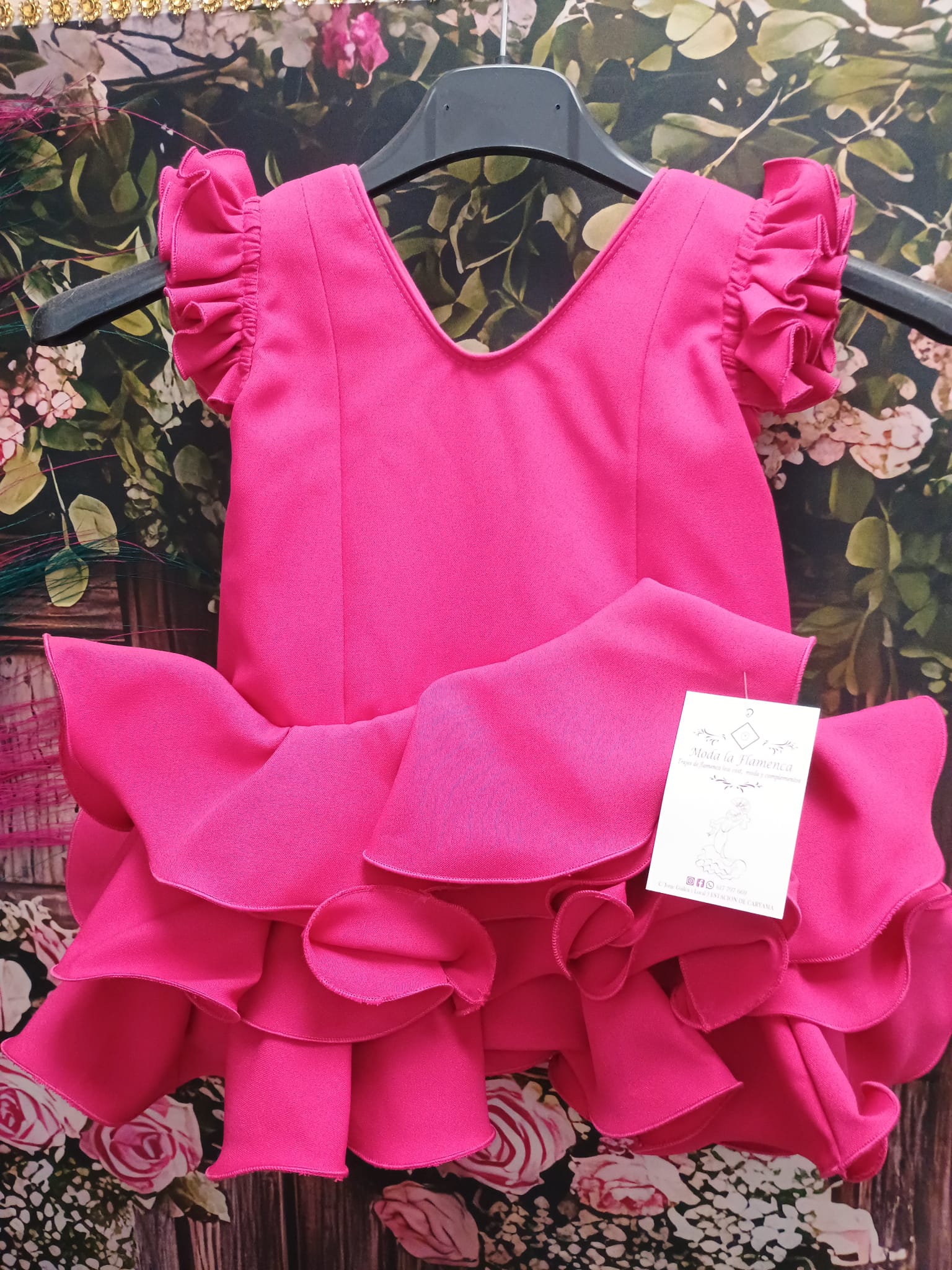 VESTIDO FLAMENCA MODELO MARISOL TALLA 2