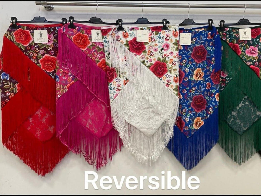 MANTON DE FLAMENCA REVERSIBLE
