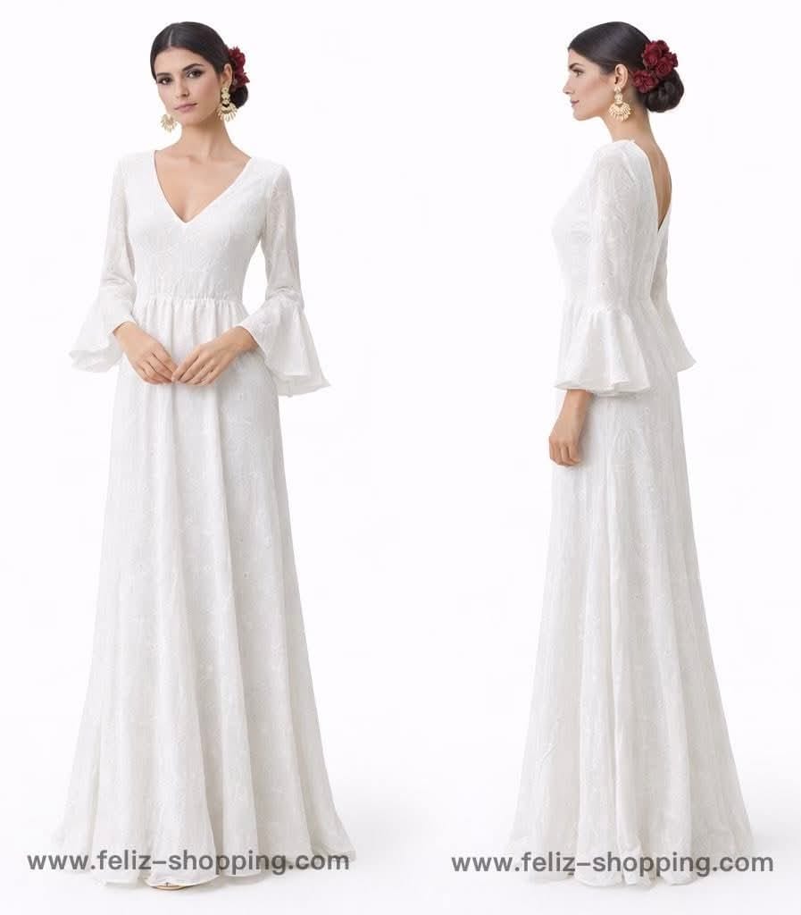 BATA FLAMENCA LUNARES