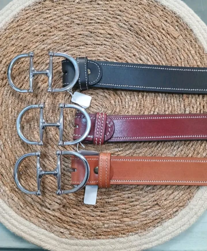 CINTURONES DE PIEL ROCIEROS