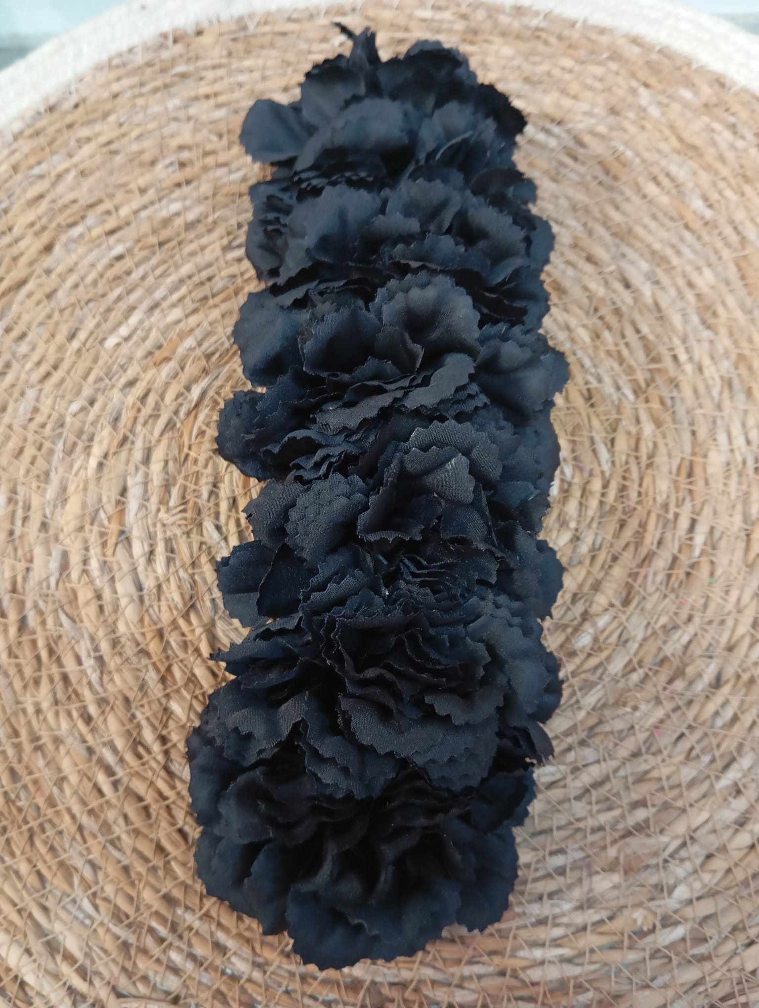 DIADEMAS DE FLORES CON PEINAS