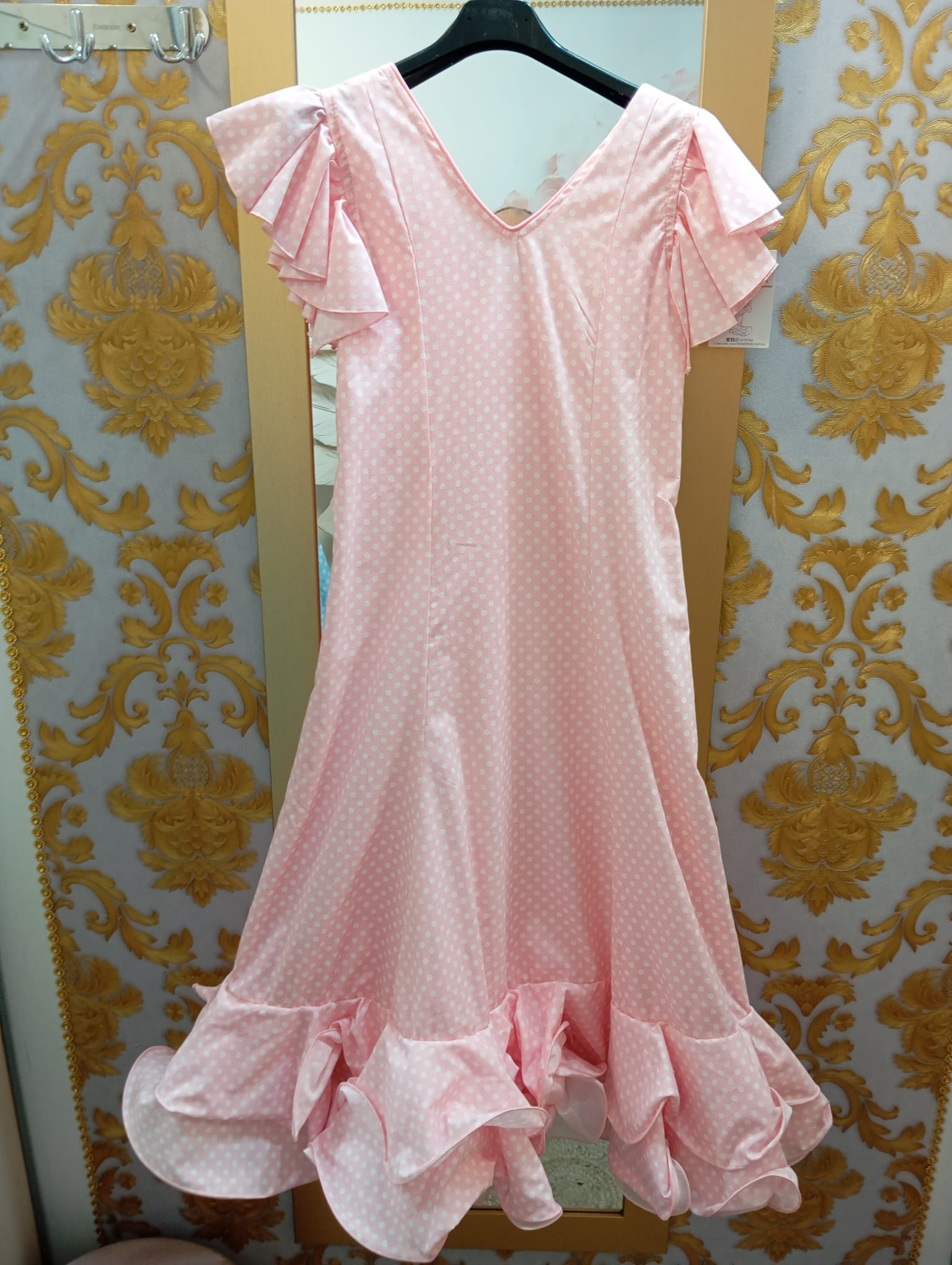 BATA FLAMENCA MODELO EVA TALLA 10