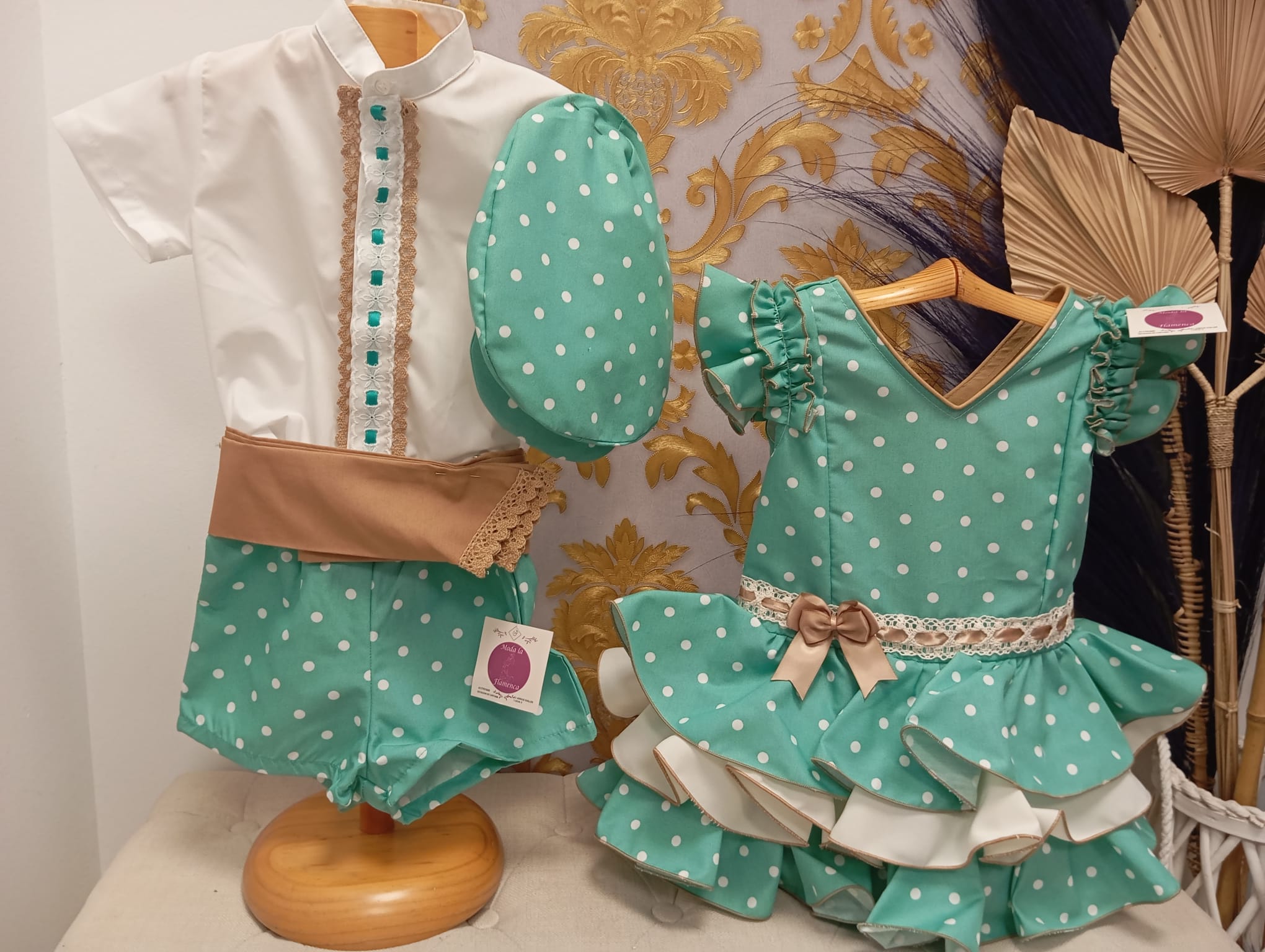 TRAJE DE FLAMENCO PARA NIÑO