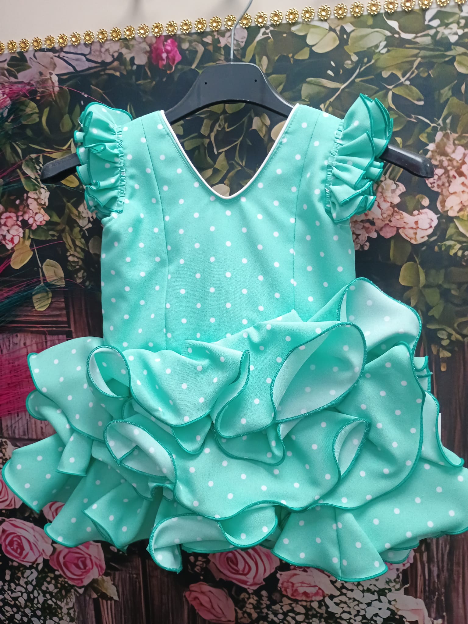 VESTIDO FLAMENCA MODELO MARISOL TALLA 0