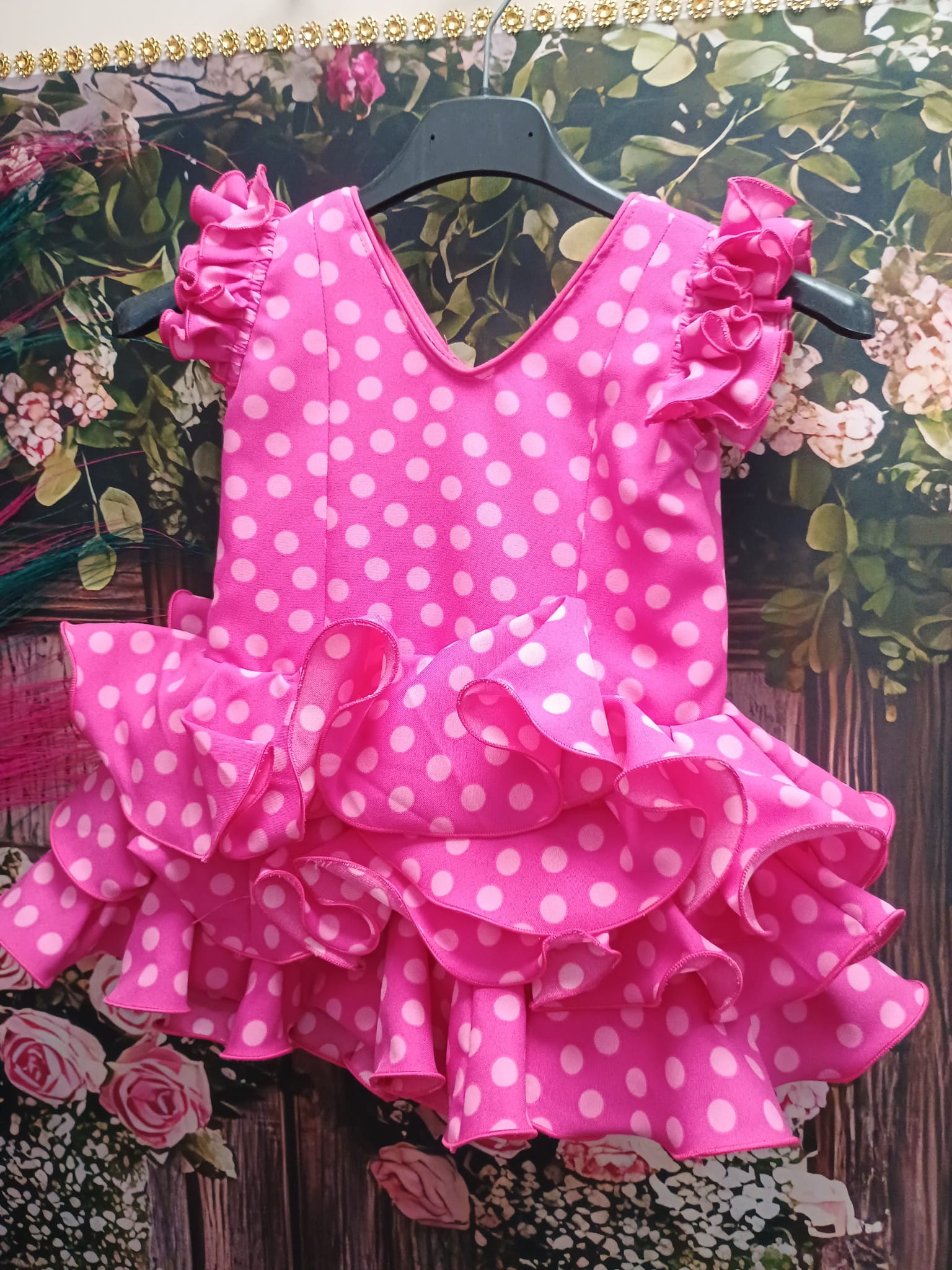 VESTIDO FLAMENCA MODELO MARISOL TALLA 2