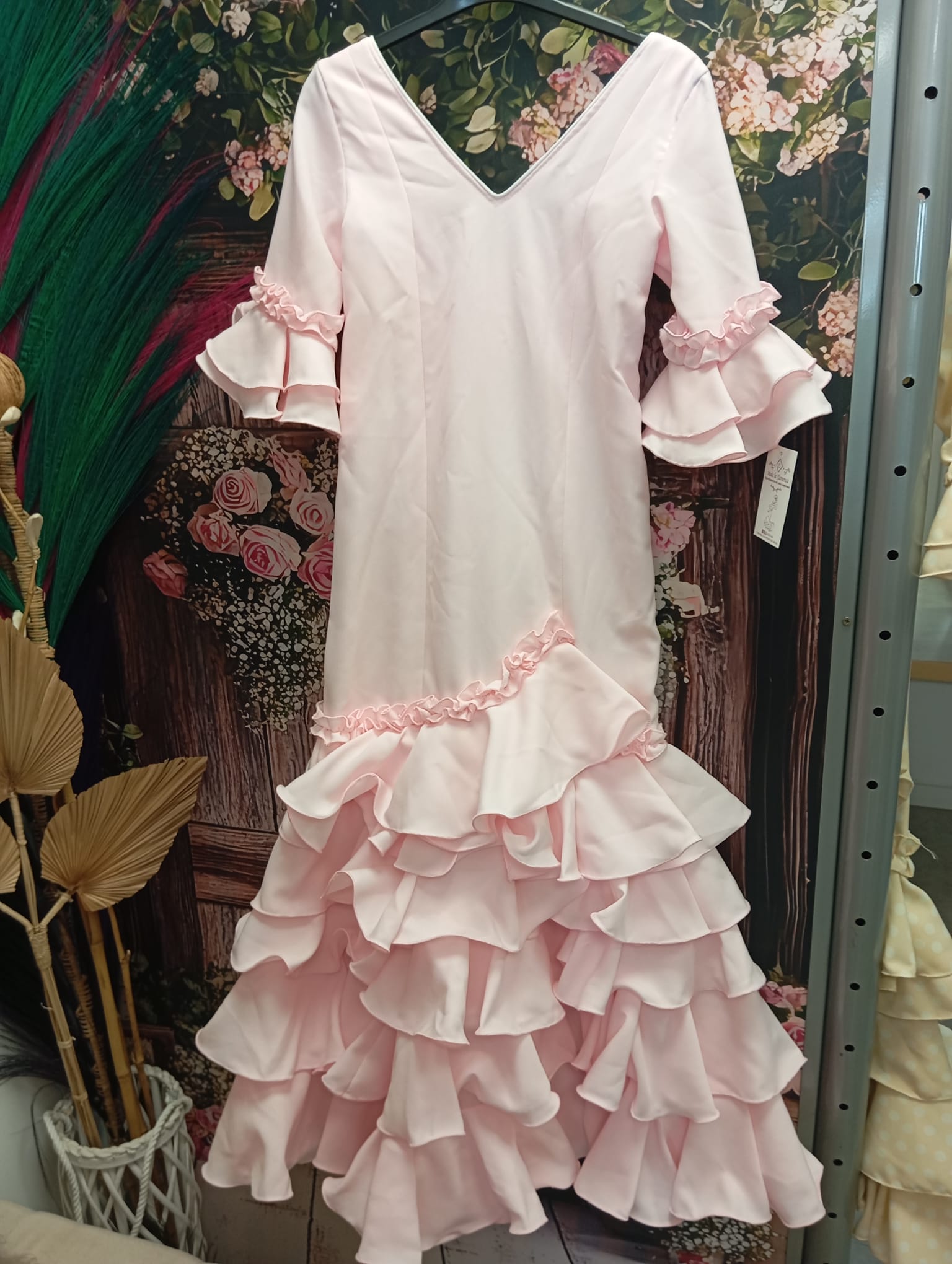 VESTIDO FLAMENCA MODELO ISABEL