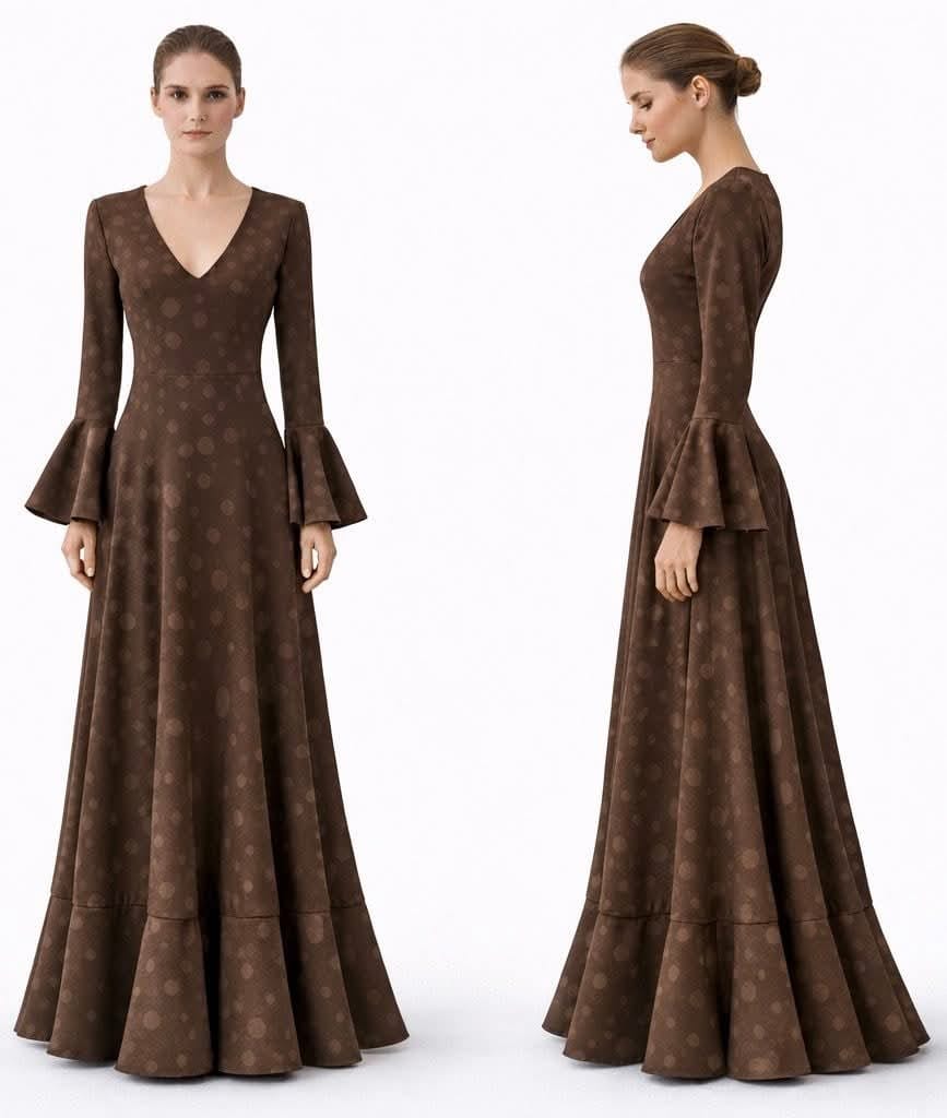 BATA FLAMENCA LUNARES