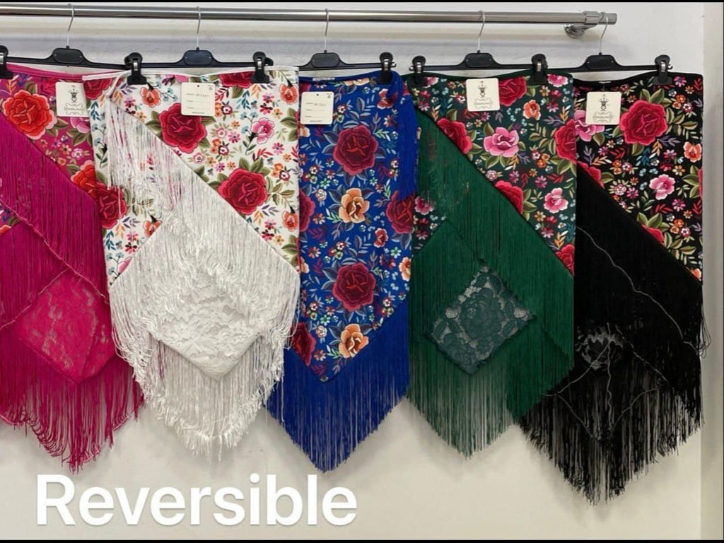 MANTON DE FLAMENCA REVERSIBLE
