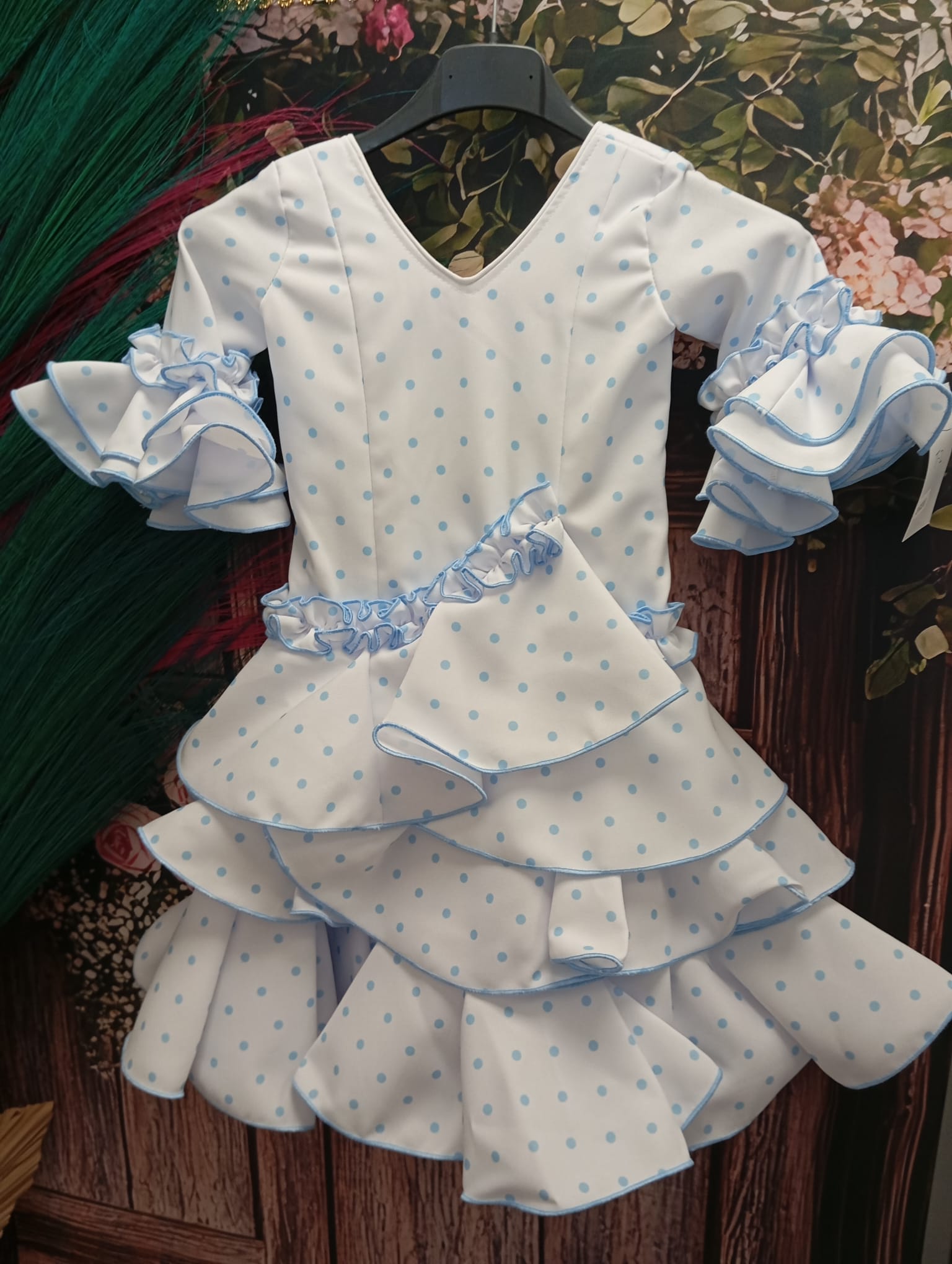 VESTIDO FLAMENCA MODELO ISABEL