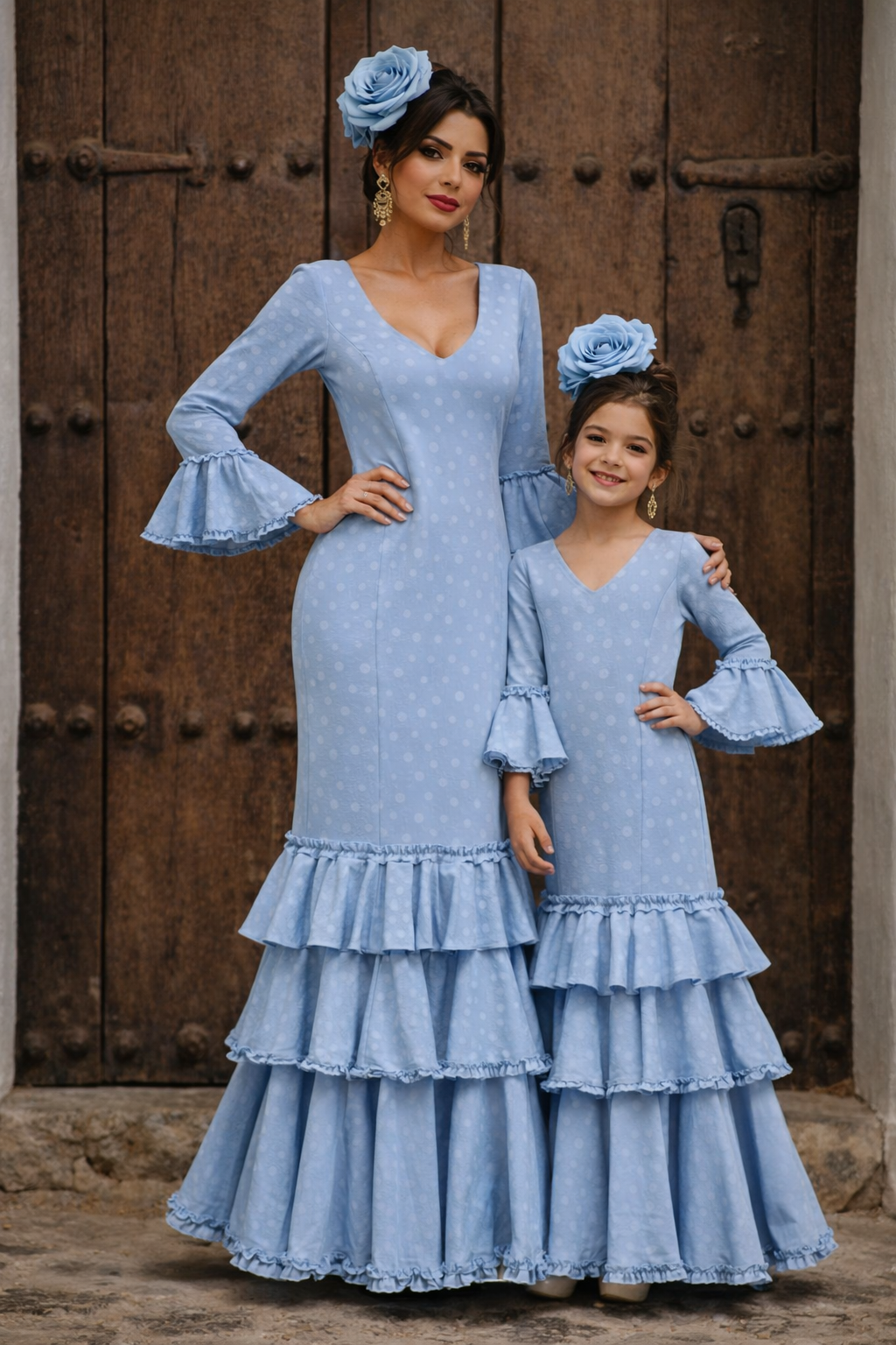 VESTIDO FLAMENCA NIÑA Y MADRE