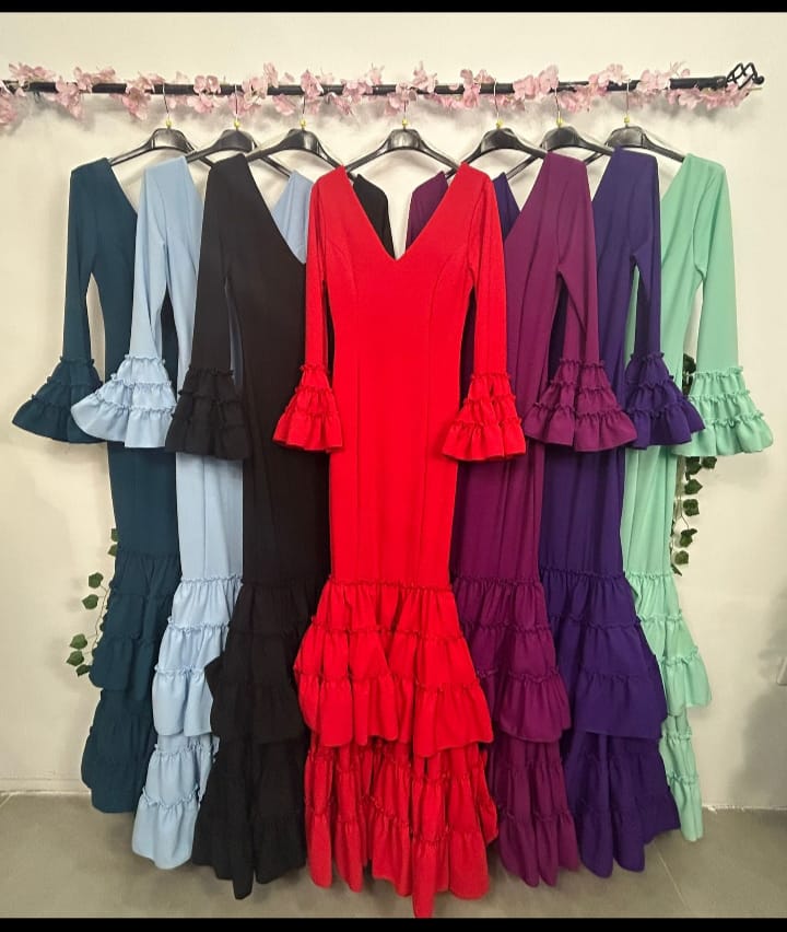 VESTIDO DE FLAMENCA CANASTERO