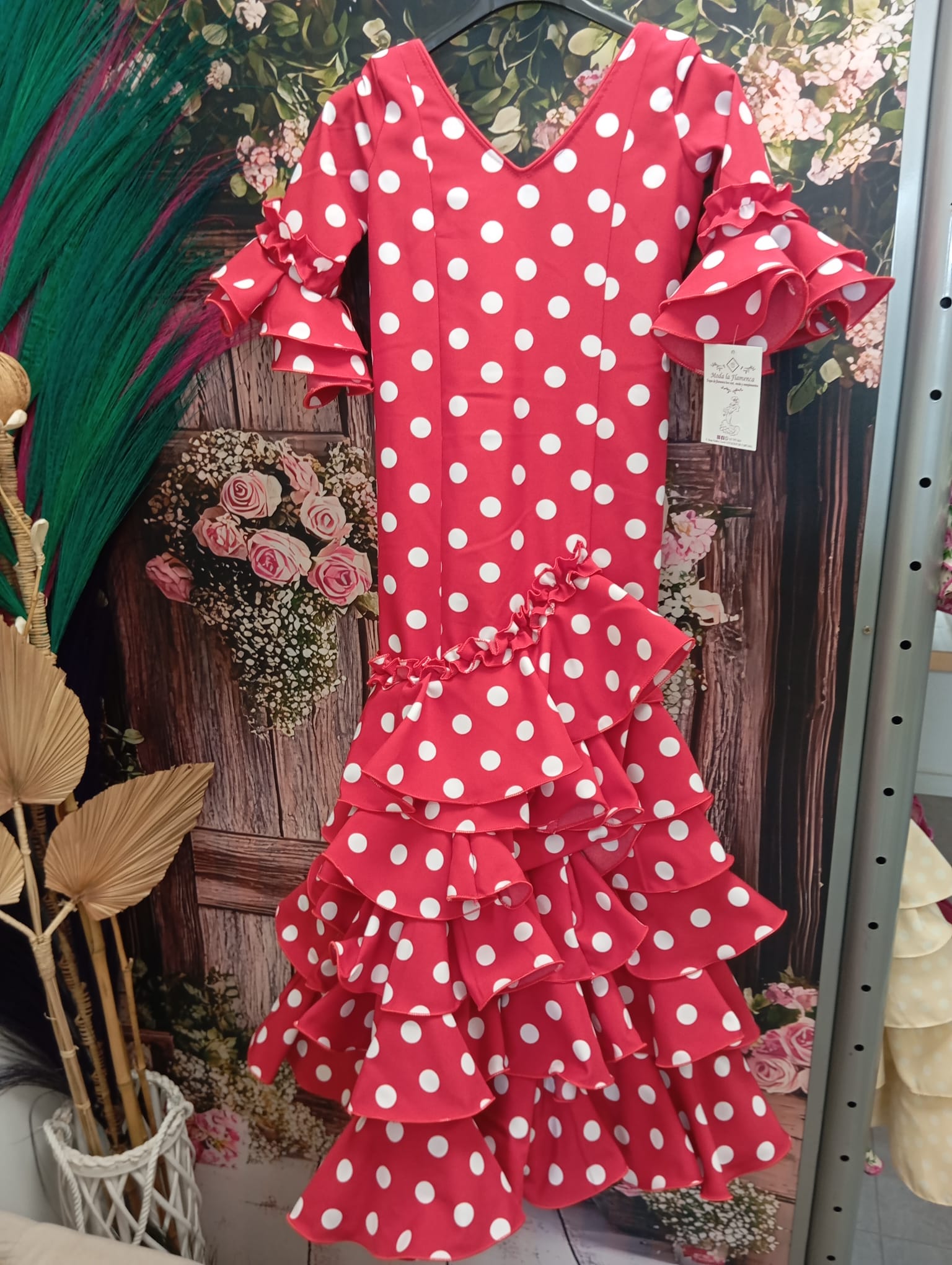 VESTIDO FLAMENCA MODELO ISABEL