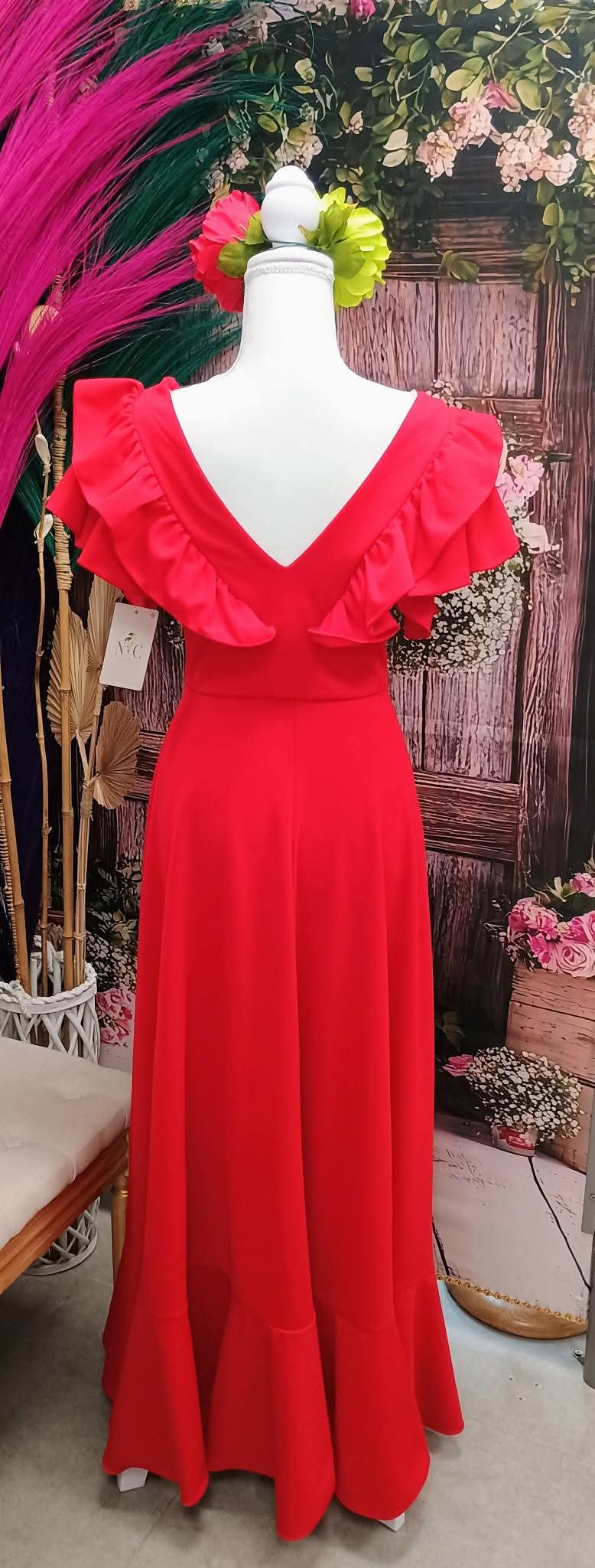 BATA FLAMENCA DOBLE RIZO