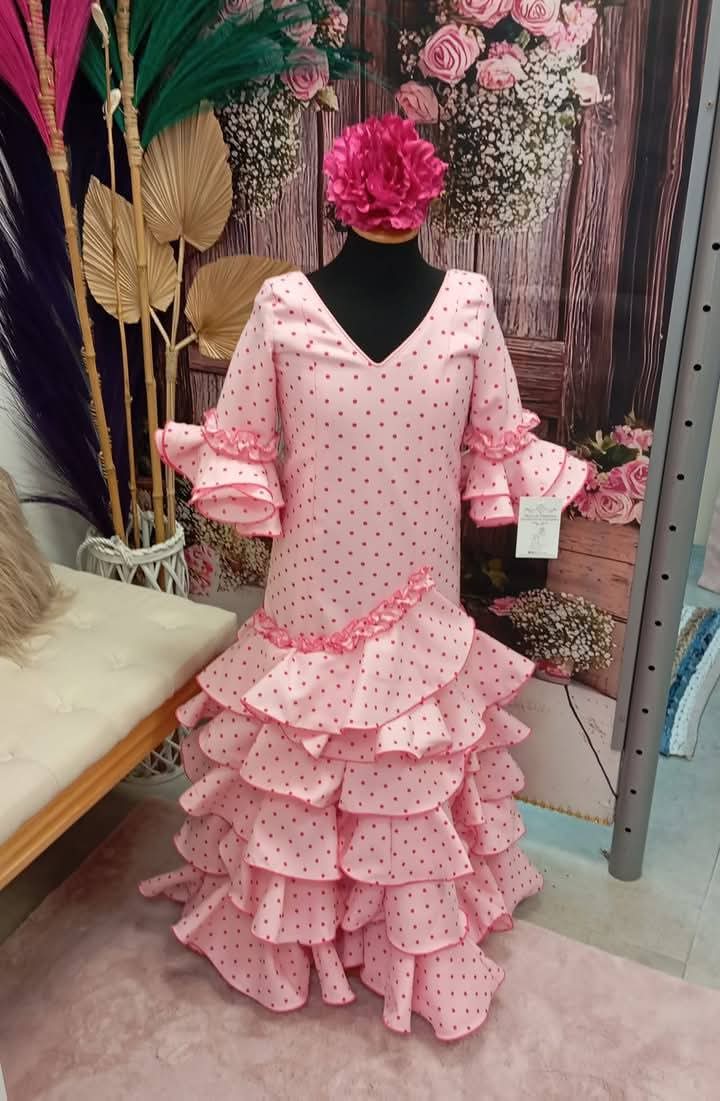 VESTIDO FLAMENCA MODELO ISABEL