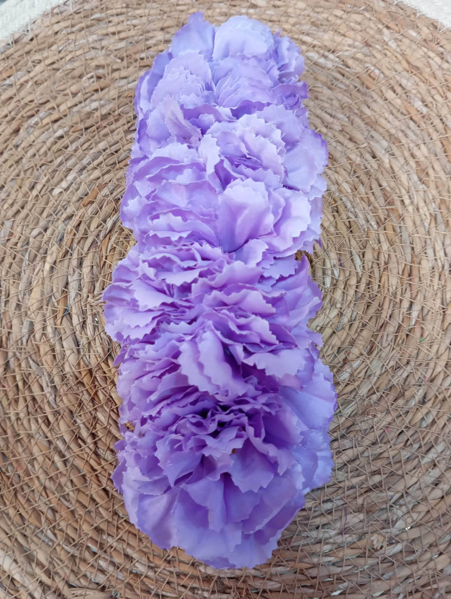 DIADEMAS DE FLORES CON PEINAS