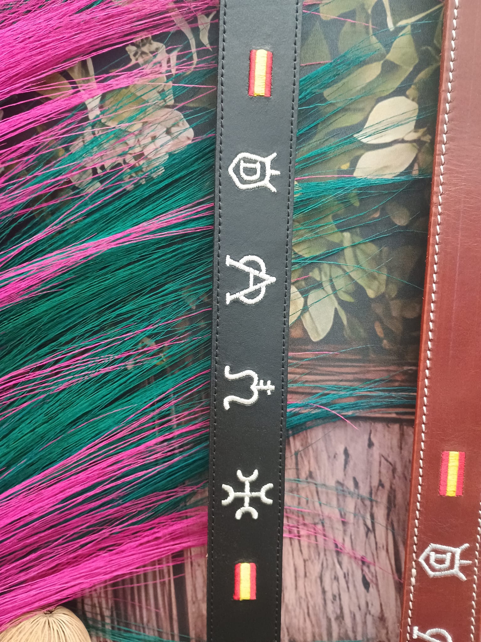 CINTURON DE PIEL ROCIERO