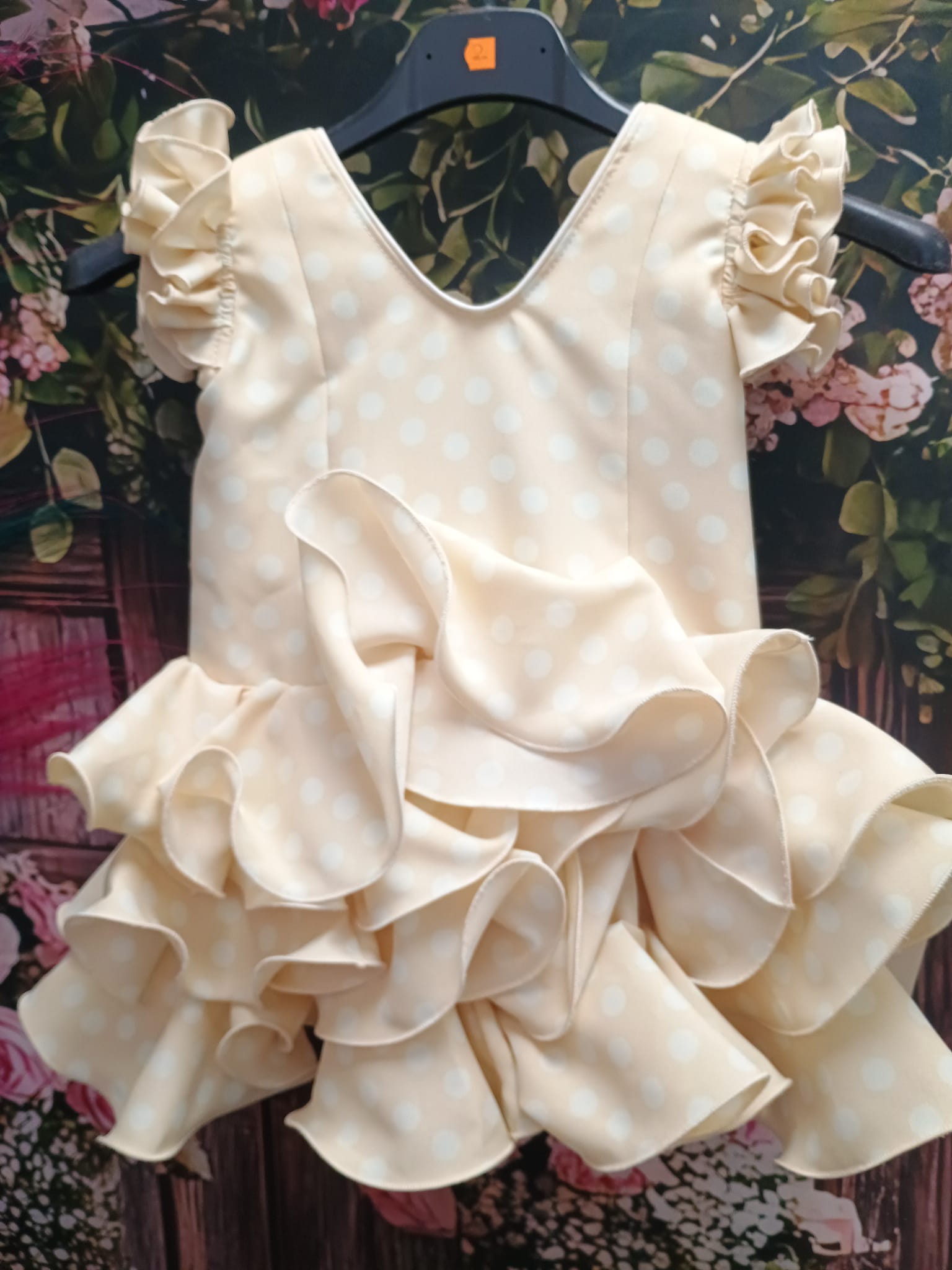 VESTIDO FLAMENCA MODELO MARISOL TALLA 2