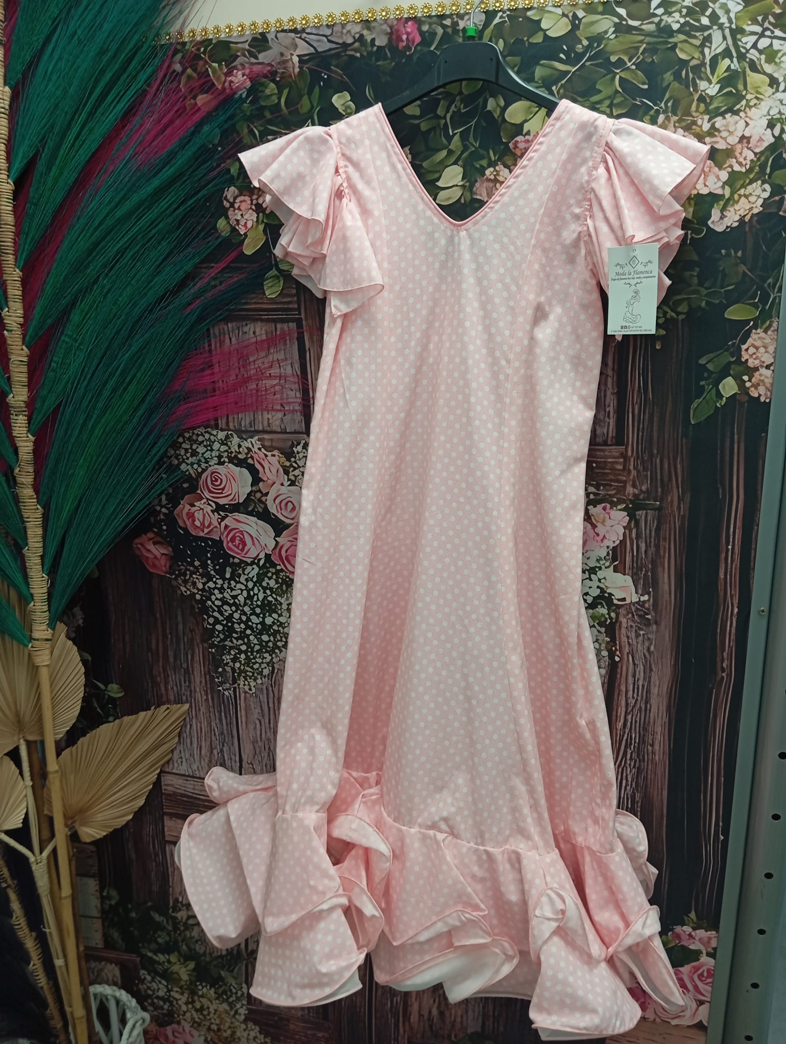 BATA FLAMENCA MODELO EVA TALLA 6