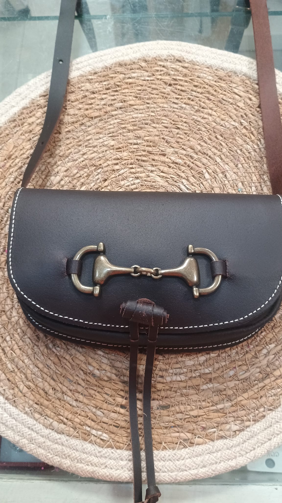 BOLSO RIÑONERA DE PIEL