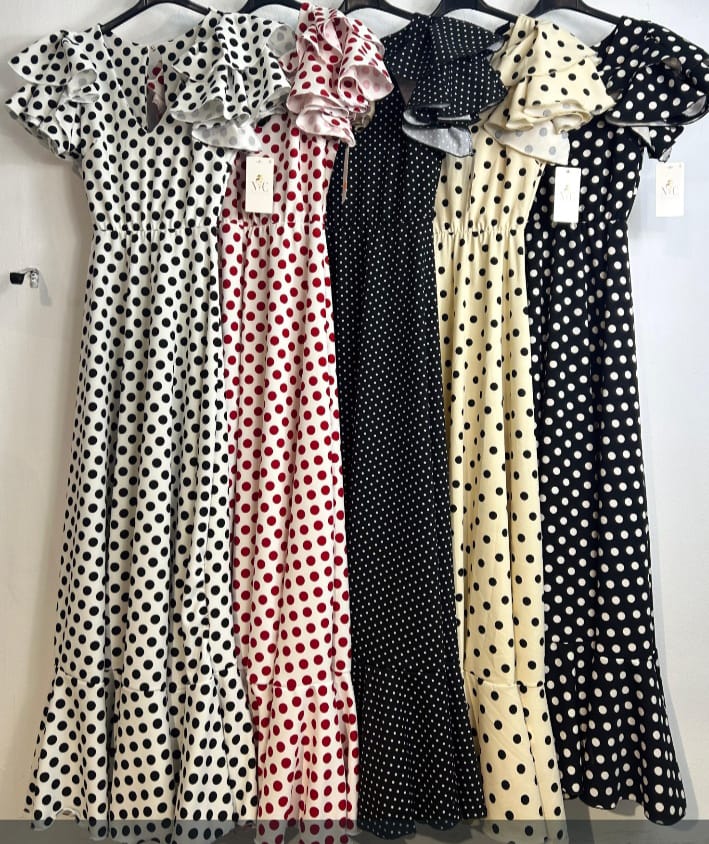 BATA FLAMENCA LUNARES VERANO